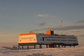 Blurry object claimed to be a UFO floating above an Antarctic research station.