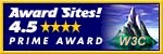 4.5 Award Sites! Rated