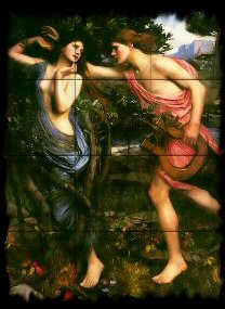 Apollo chases Daphna