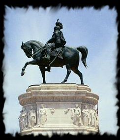 Statue of a Roman Emperor in Rome. Copyright by Kevin Connors 2006. Used by permission.